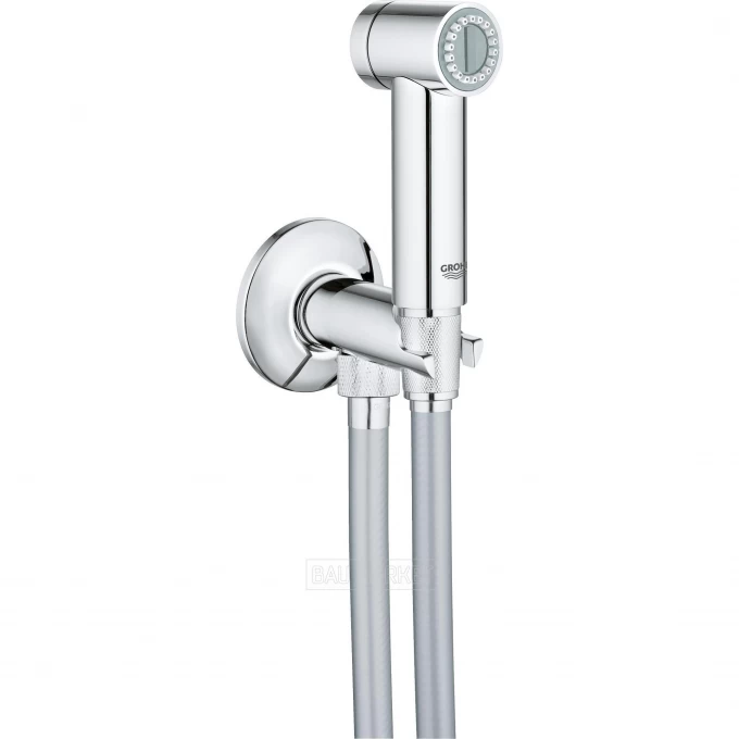 Душевой набор GROHE SENA TRIGGER SPRAY 35 (ручной душ, запорный вентиль, душевой шланг), хром 26332000