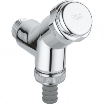 Подсоединительный вентиль 1/2″ GROHE, хром Подсоединительный вентиль 1/2″ GROHE, хром