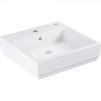Раковина 50х49 см GROHE CUBE CERAMIC 3947400H