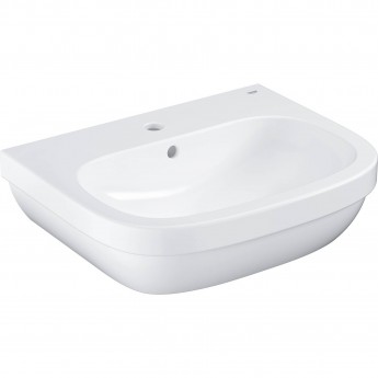 Раковина GROHE EURO CERAMIC 60 см, с гигиеническим покрытием, альпин-белый (3933500H) Раковина GROHE EURO CERAMIC 60 см, с гигиеническим покрытием, альпин-белый (3933500H)