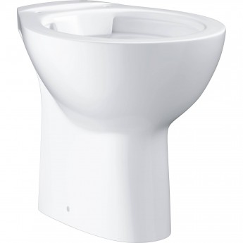 Унитаз напольный безободковый GROHE BAU CERAMIC, выпуск в пол (без сиденья), альпин-белый (39431000) Унитаз напольный безободковый GROHE BAU CERAMIC, выпуск в пол (без сиденья), альпин-белый (39431000)