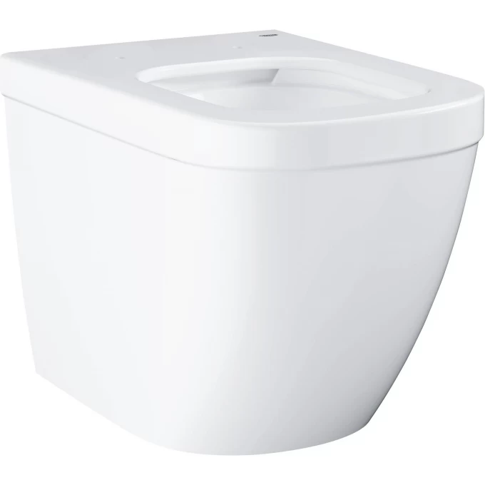 Унитаз напольный приставной безободковый GROHE EURO CERAMIC (без сиденья), альпин-белый 39339000 Унитаз напольный приставной безободковый GROHE EURO CERAMIC (без сиденья), альпин-белый 39339000