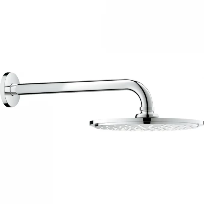 Верхний душ GROHE RAINSHOWER COSMOPOLITAN 210 мм, 1 режим, с настенным кронштейном 286 мм 26052000 Верхний душ GROHE RAINSHOWER COSMOPOLITAN 210 мм, 1 режим, с настенным кронштейном 286 мм 26052000